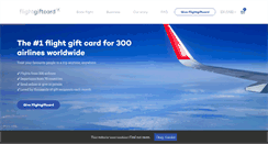 Desktop Screenshot of flightgiftcard.com